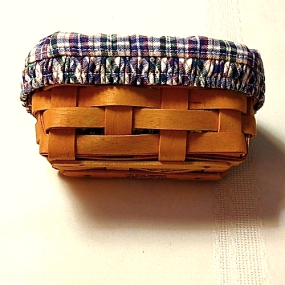 Longaberger Other - Longaberger Business Card Basket, liner, protector and small booklet.